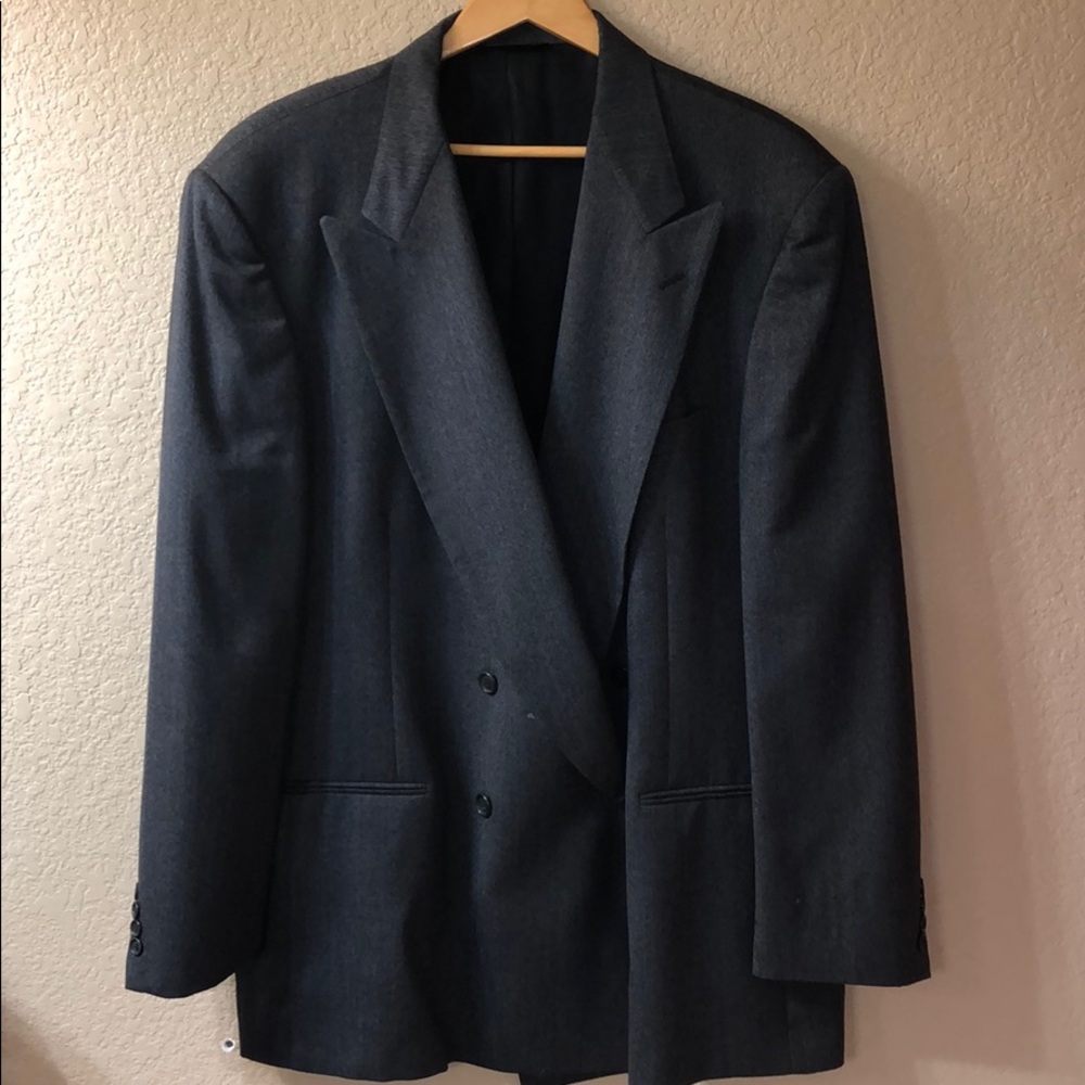 Grey suit jacket